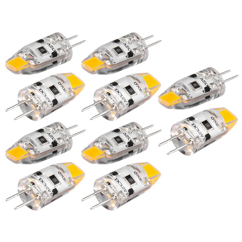 G4 LED Bulb 12V DC Dimmable COB LED G4 Bulb 1.5W 360 Beam Angle To Replace 15W Halogen Lamp
G4 LED Bulb 12V DC Dimmable COB LED G4 Bulb 1.5W 360 Beam Angle To Replace 15W Halogen Lamp