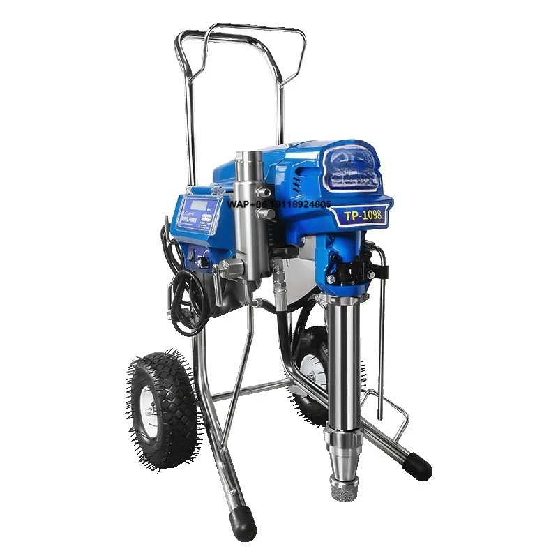 1098 Professional Electric High-Pressure Airless Sprayer Brushless Motor Supports 443 Nozzles for Latex Oil Paint Coating
1098 Professional Electric High-Pressure Airless Sprayer Brushless Motor Supports 443 Nozzles for Latex Oil Paint Coating