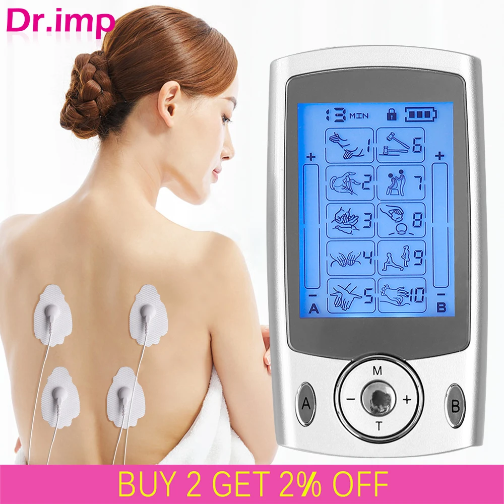 Electric Tens Body Massager Electrostimulator Muscle Stimulator Acupuncture Pulse Digital Therapy Machine Massage Healthy Care
Electric Tens Body Massager Electrostimulator Muscle Stimulator Acupuncture Pulse Digital Therapy Machine Massage Healthy Care
