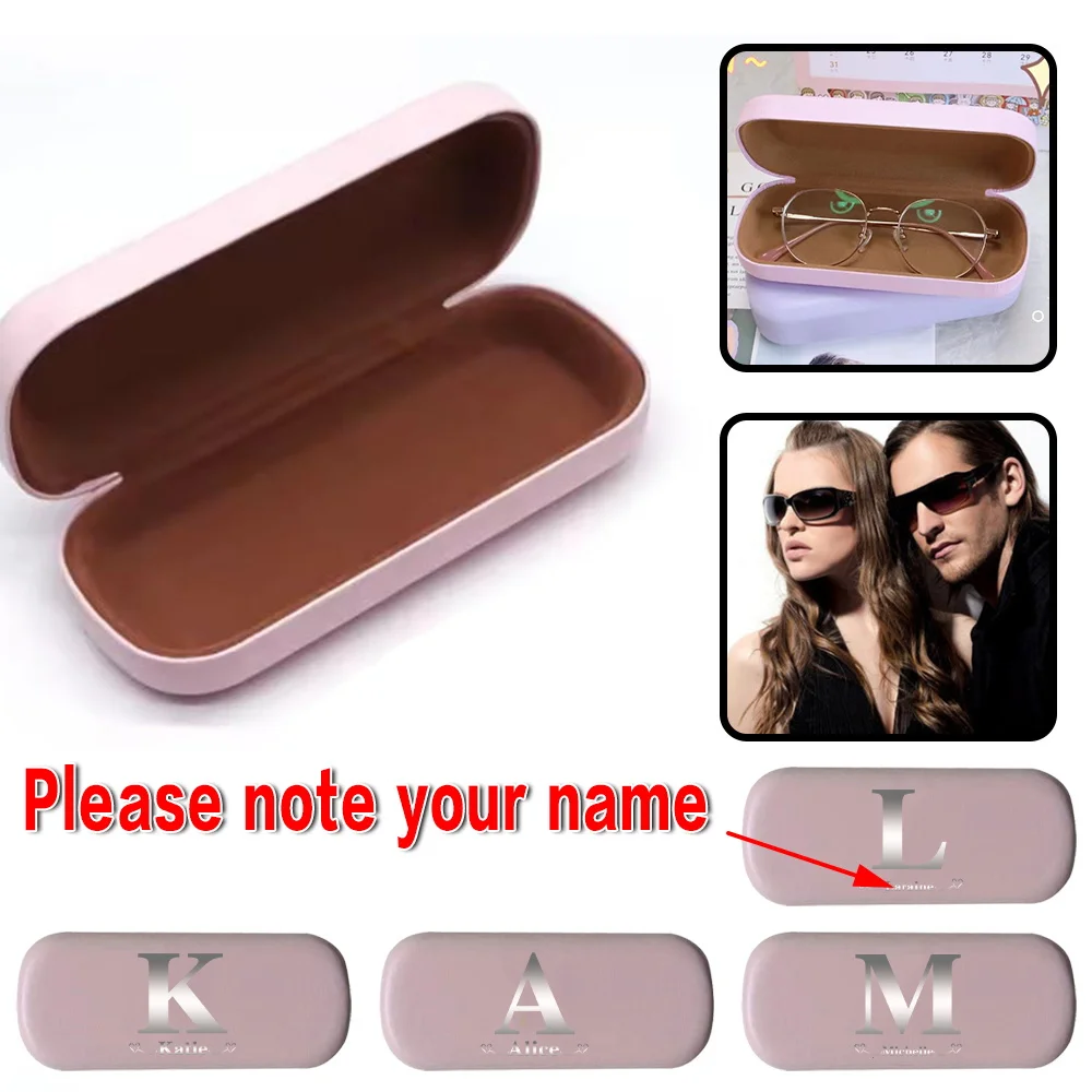 Customized Name Sunglass Storage Case PU Organizer Glasses Box Travel Eyewear Protector Custom DIY Spectacle Holder For Purse
Customized Name Sunglass Storage Case PU Organizer Glasses Box Travel Eyewear Protector Custom DIY Spectacle Holder For Purse