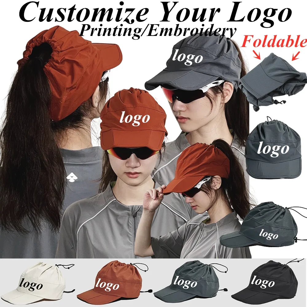 Custom Logo Foldable Ponytail Hats For Women Girls Outdoor Quick Drying Portable Baseball Caps Adjustable Sun Hat Camping Hiking
Custom Logo Foldable Ponytail Hats For Women Girls Outdoor Quick Drying Portable Baseball Caps Adjustable Sun Hat Camping Hiking