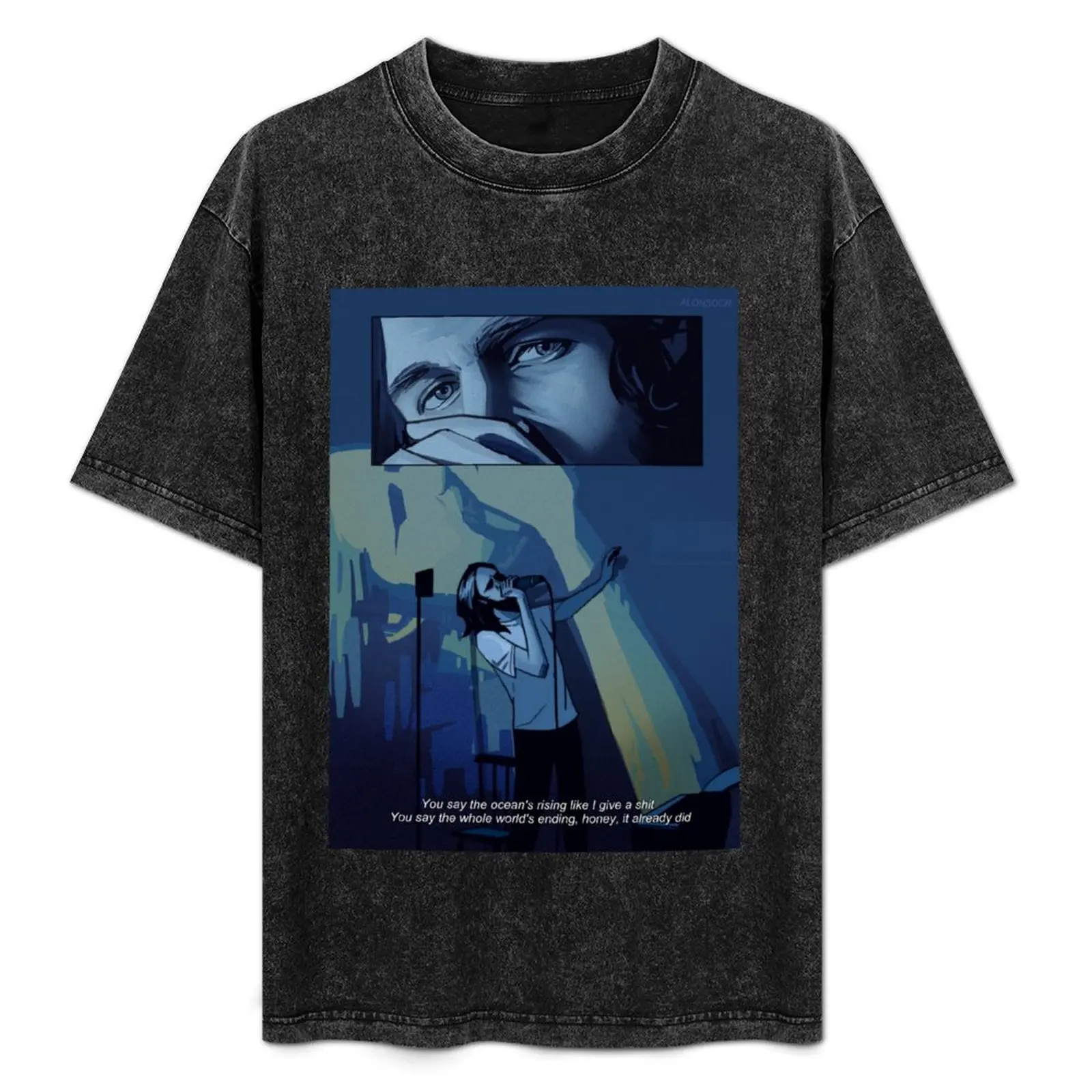 You say the whole world's ending, honey, it already did ... T-Shirt Fashion Casual Short Sleeve Top
You say the whole world's ending, honey, it already did ... T-Shirt Fashion Casual Short Sleeve Top