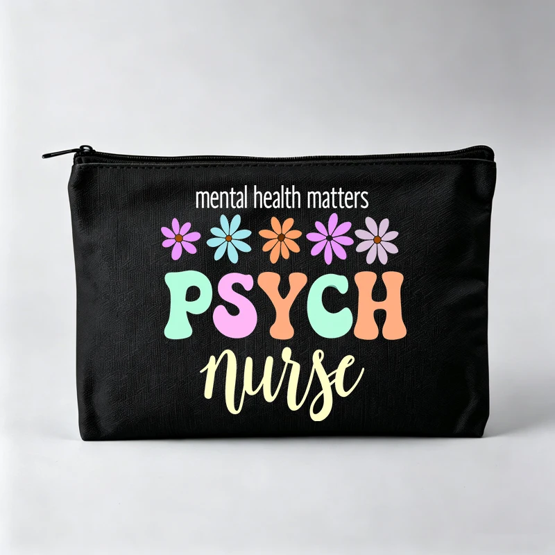 Women's Floral and Typography Print Makeup Bag, Casual Cosmetic Pouch for Daily Use
Women's Floral and Typography Print Makeup Bag, Casual Cosmetic Pouch for Daily Use