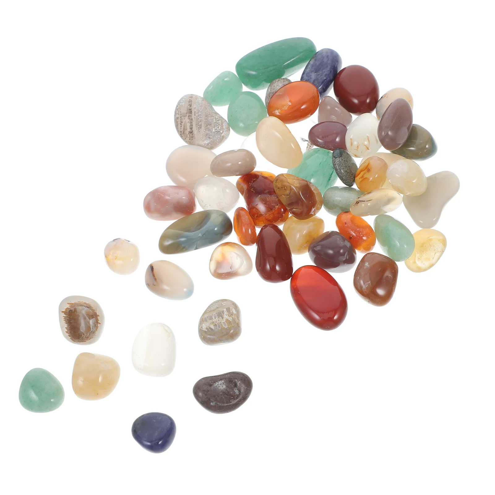 40pcs Polished Agate stones For Kids Colorful Rocks Treasure Hunt Gemstones Crystals Rocks Chips Crystals For DIY Decoration 100
40pcs Polished Agate stones For Kids Colorful Rocks Treasure Hunt Gemstones Crystals Rocks Chips Crystals For DIY Decoration 100