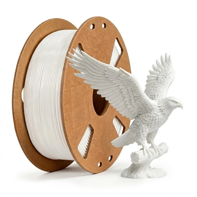 Филамент PETG для 3D-принтера, 1.75 мм, аккуратно намотанная прочная катушка PETG 1 кг (2.2 фунта), высокопрочный филамент, белый
Филамент PETG для 3D-принтера, 1.75 мм, аккуратно намотанная прочная катушка PETG 1 кг (2.2 фунта), высокопрочный филамент, белый