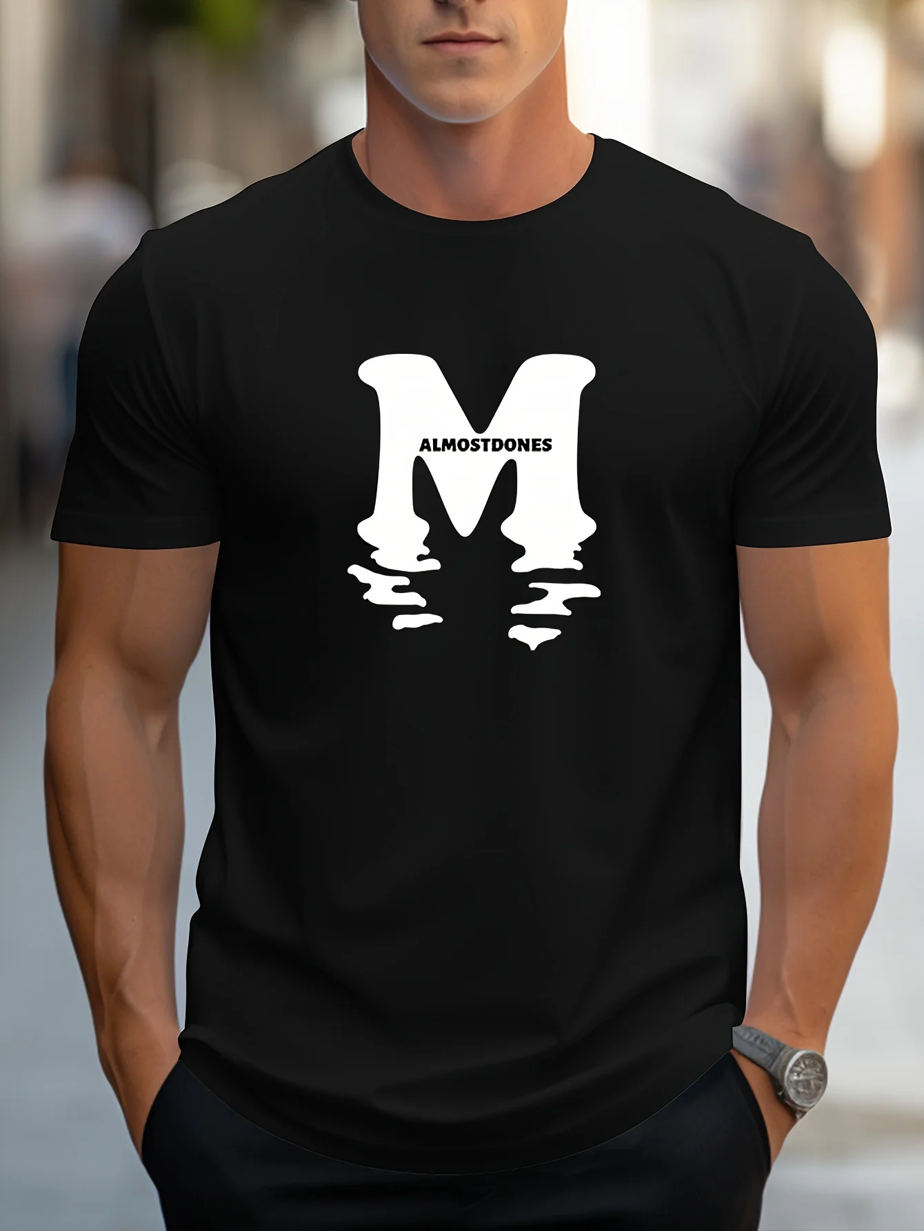 M And Reflection Graphic Print Men s Novel Graphic Design T-shirt Casual Comfy Tees For Summer Men s Clothing Tops
M And Reflection Graphic Print Men s Novel Graphic Design T-shirt Casual Comfy Tees For Summer Men s Clothing Tops