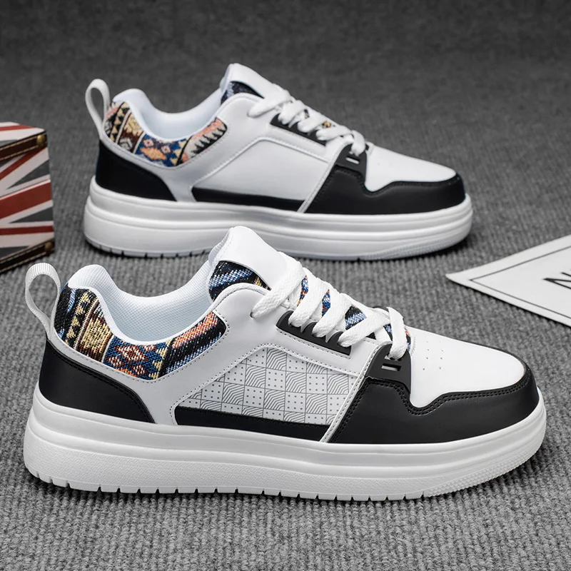 Мужская повседневная кожаная обувь, белые противоскользящие прогулочные туфли, модные удобные износостойкие мужские туфли на толстой подошве
Мужская повседневная кожаная обувь, белые противоскользящие прогулочные туфли, модные удобные износостойкие мужские туфли на толстой подошве