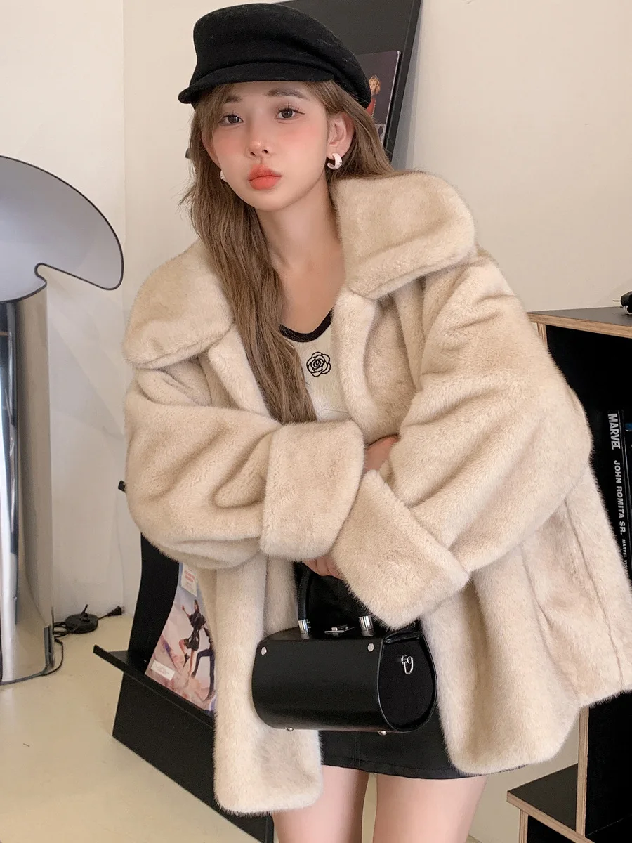 Faux Fur Coats Woman Womens Elegant Fitted Wedding Elderly American-Style Spotted Vibe Notch-Lapel Tassels Outfit Flocking Fancy
Faux Fur Coats Woman Womens Elegant Fitted Wedding Elderly American-Style Spotted Vibe Notch-Lapel Tassels Outfit Flocking Fancy
