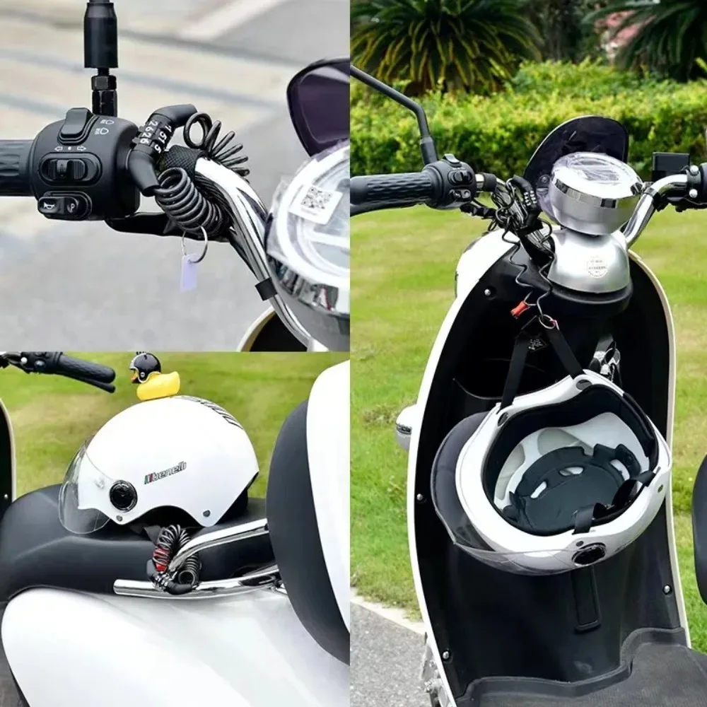 1PC Universal Motorcycle Electric Car Helmet Password Wire Lock Portable Anti Theft For Mtb Road Bikes
1PC Universal Motorcycle Electric Car Helmet Password Wire Lock Portable Anti Theft For Mtb Road Bikes