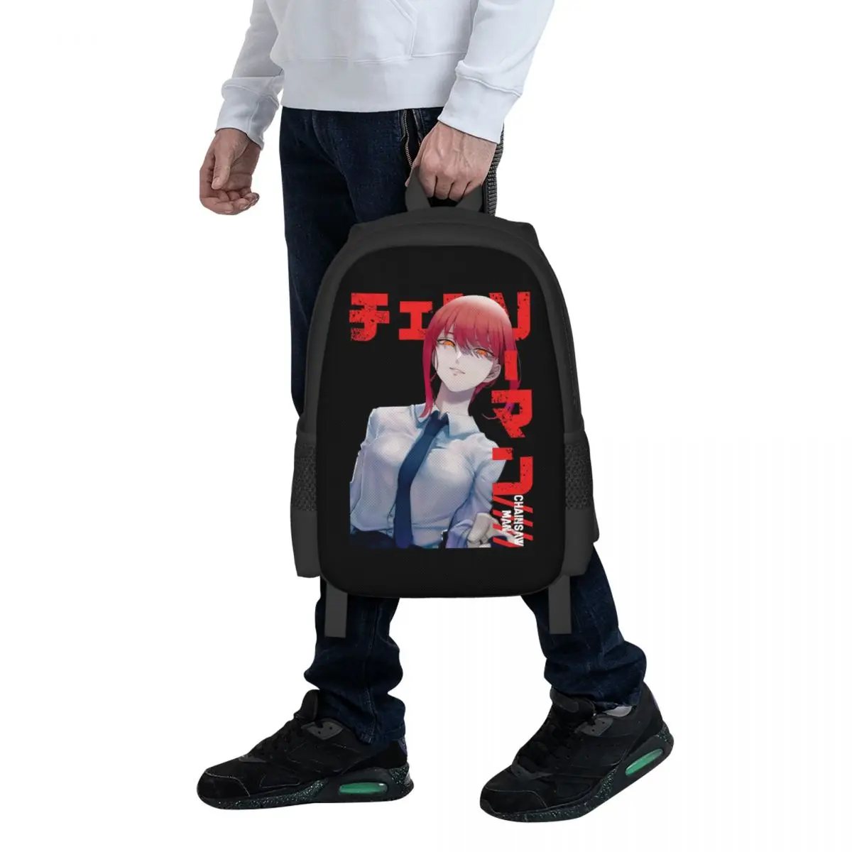 Makima Chainsaw Man Anime Girl Student Backpack School Bag Hiking Travel Daypack for Men Women Fashion Bookbag Shoulder Bags
Makima Chainsaw Man Anime Girl Student Backpack School Bag Hiking Travel Daypack for Men Women Fashion Bookbag Shoulder Bags