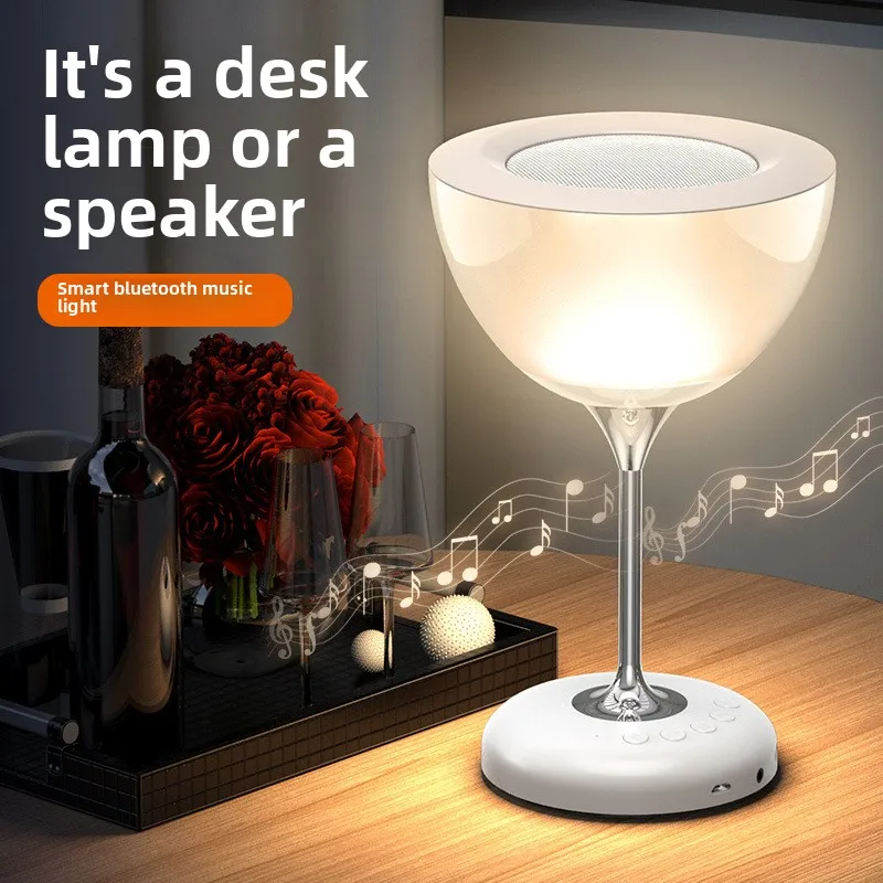 Home multifunctional wireless Bluetooth small speaker with 6 colors of lighting, night light support TWS/TF card/AUX/FM radio
Home multifunctional wireless Bluetooth small speaker with 6 colors of lighting, night light support TWS/TF card/AUX/FM radio