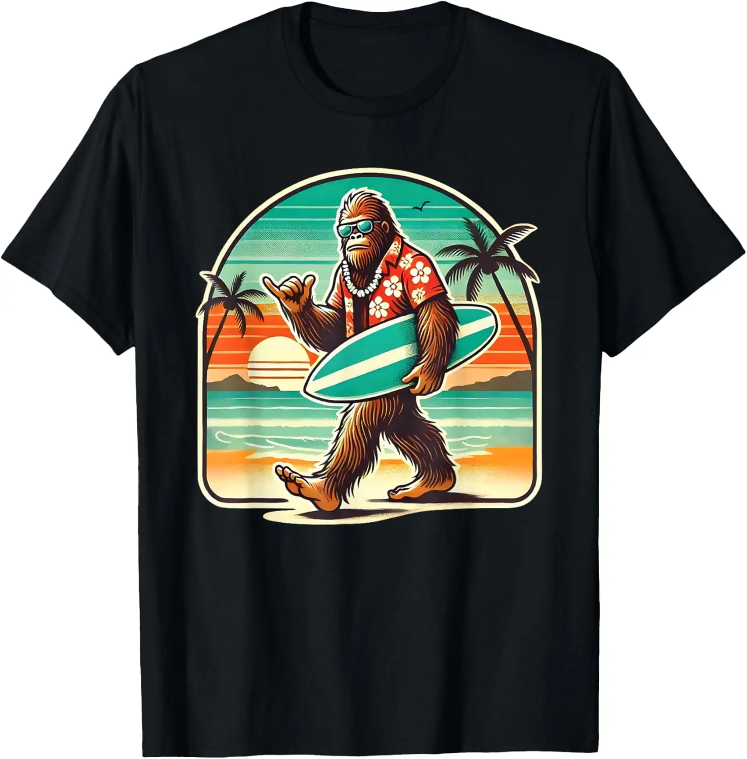 Забавная футболка Aloha для гавайского серфинга на тропическом пляже Bigfoot Aloha
Забавная футболка Aloha для гавайского серфинга на тропическом пляже Bigfoot Aloha