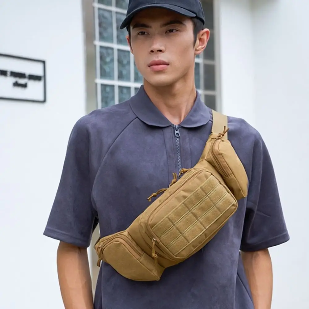 Large Capacity Outdoor Waist Bag High Density Nylon Waterproof Climbing Chest Bag Durable Multifunctional
Large Capacity Outdoor Waist Bag High Density Nylon Waterproof Climbing Chest Bag Durable Multifunctional