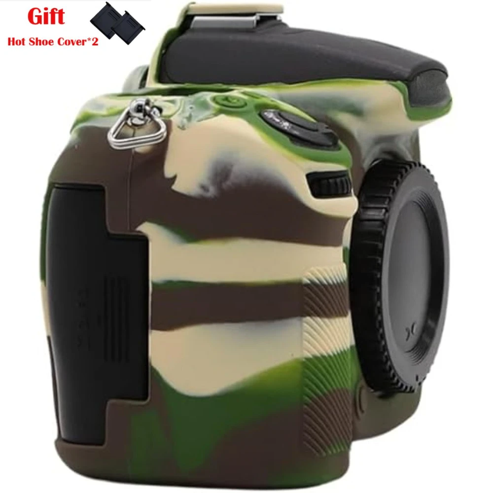 Camera Soft Silicone Protective Case, For Nikon D7000 , Accessories Protective Rubber Cover Body Case + 2PCS Hot Shoe Cover
Camera Soft Silicone Protective Case, For Nikon D7000 , Accessories Protective Rubber Cover Body Case + 2PCS Hot Shoe Cover