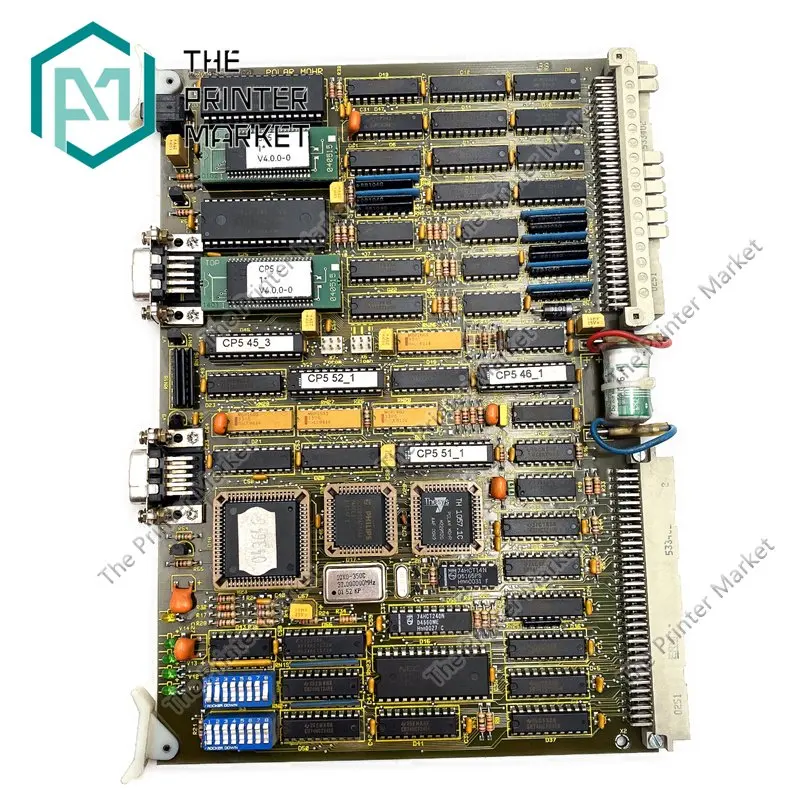 Polar 030469 Polar 043646 Circuit Board Polar CP5 Electric Board For Poalr 92 115 137 Cutting Machine Cutter Guillotine Cutter
Polar 030469 Polar 043646 Circuit Board Polar CP5 Electric Board For Poalr 92 115 137 Cutting Machine Cutter Guillotine Cutter