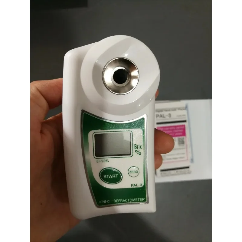 Industrial ATAGO PAL-3 Digital Refractometer, High Accuracy ±0.1% Brix Meter for Food Beverage & Chemical Testing
Industrial ATAGO PAL-3 Digital Refractometer, High Accuracy ±0.1% Brix Meter for Food Beverage & Chemical Testing