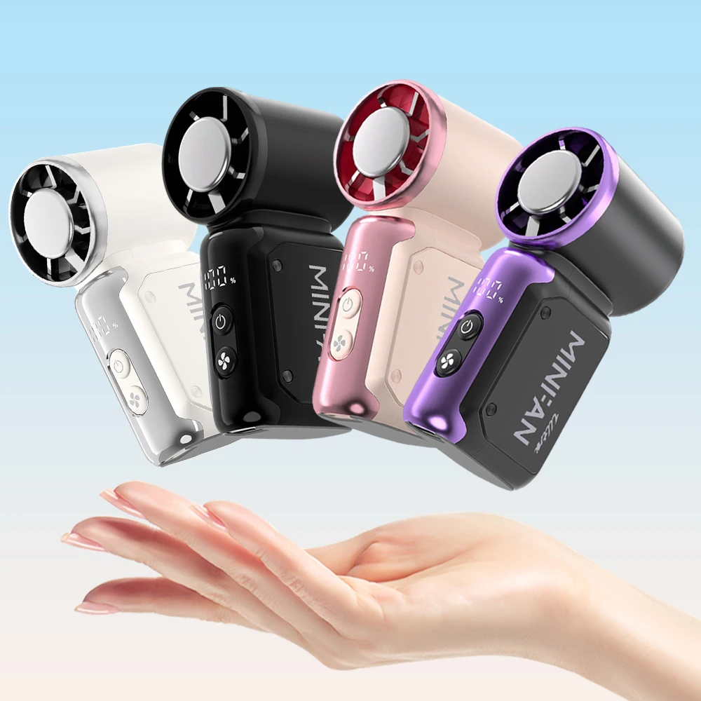 Portable Handheld Mini Fan,4 Gear Wind,Hand Small Travel Personal Held Fans,Rechargeable Turbo Fan for Camping Vacation Outdoor
Portable Handheld Mini Fan,4 Gear Wind,Hand Small Travel Personal Held Fans,Rechargeable Turbo Fan for Camping Vacation Outdoor