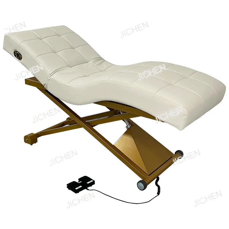 Новая электрическая подъемная косметическая кровать S-типа, кровать для вышивки ресниц, специальный массаж лица для салонов красоты
Новая электрическая подъемная косметическая кровать S-типа, кровать для вышивки ресниц, специальный массаж лица для салонов красоты