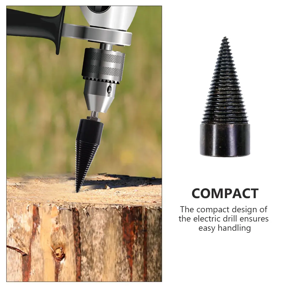 Wood Splitting Tools Woodworking Drill Bits Splitter Firewood Removable for Deburring
Wood Splitting Tools Woodworking Drill Bits Splitter Firewood Removable for Deburring