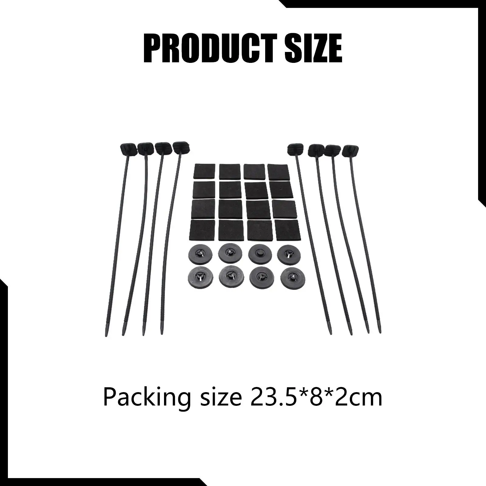 Nylon Plastic Radiator Fan Ties Strap Universal Mount Kit Complete Car Cooling System Installation for Transmission Cooler
Nylon Plastic Radiator Fan Ties Strap Universal Mount Kit Complete Car Cooling System Installation for Transmission Cooler