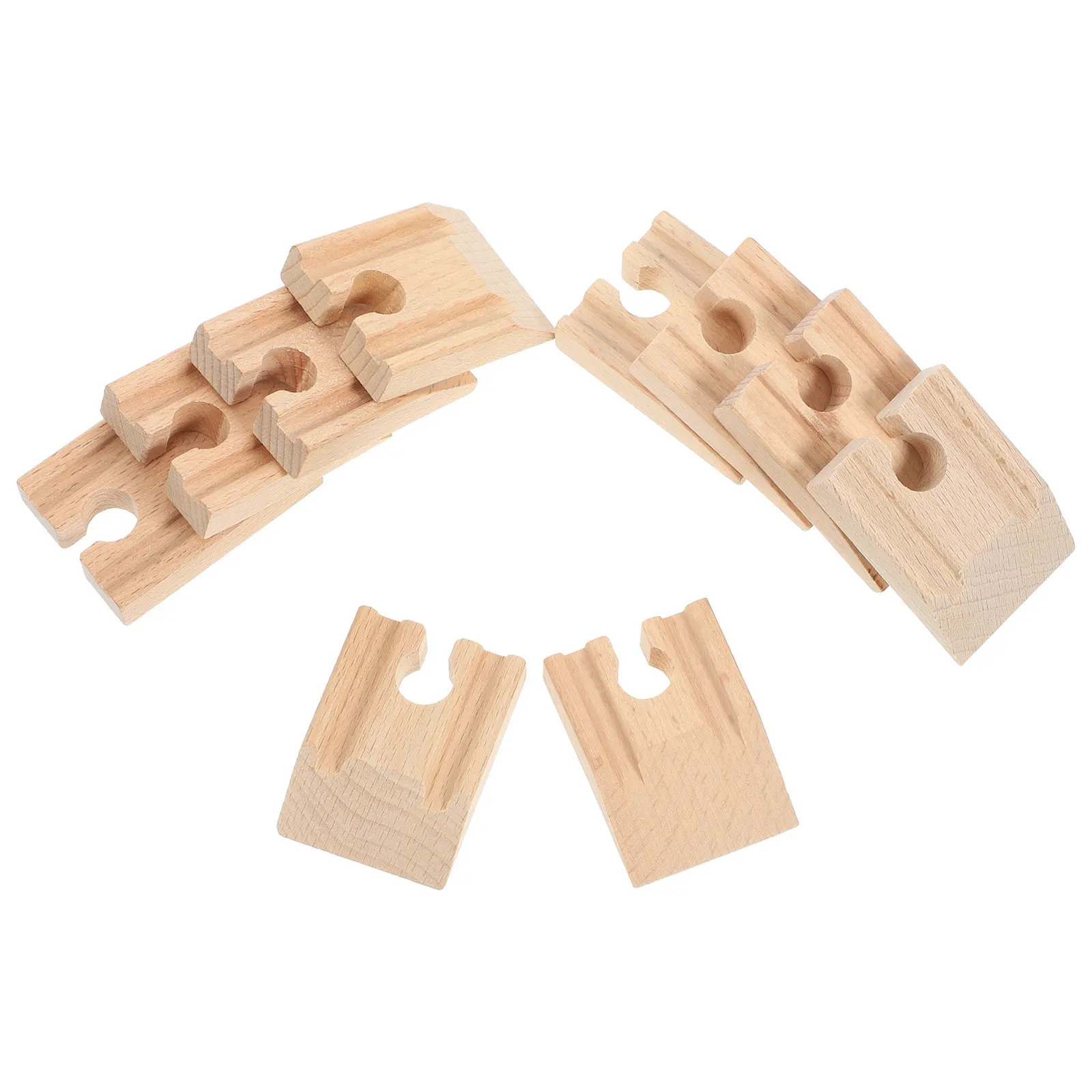 10Pcs Wooden Train Track Replacement Concave Railway Expansion Pieces for Scene Building Educational Track Accessories
10Pcs Wooden Train Track Replacement Concave Railway Expansion Pieces for Scene Building Educational Track Accessories