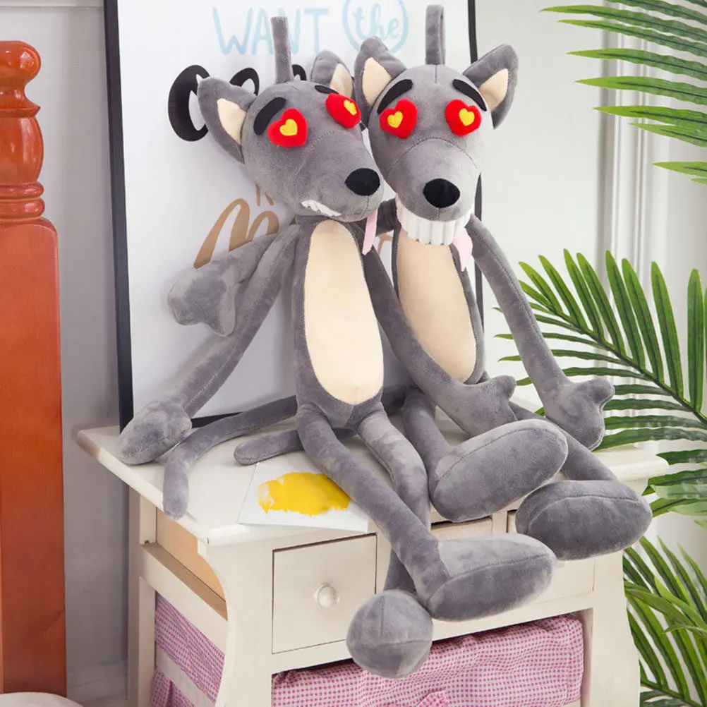 1Pcs Wolf Shaped Stuffed Animal High Resilience Comfortable PP Cotton Throw Pillow for Kids Home Decoration Gray
1Pcs Wolf Shaped Stuffed Animal High Resilience Comfortable PP Cotton Throw Pillow for Kids Home Decoration Gray