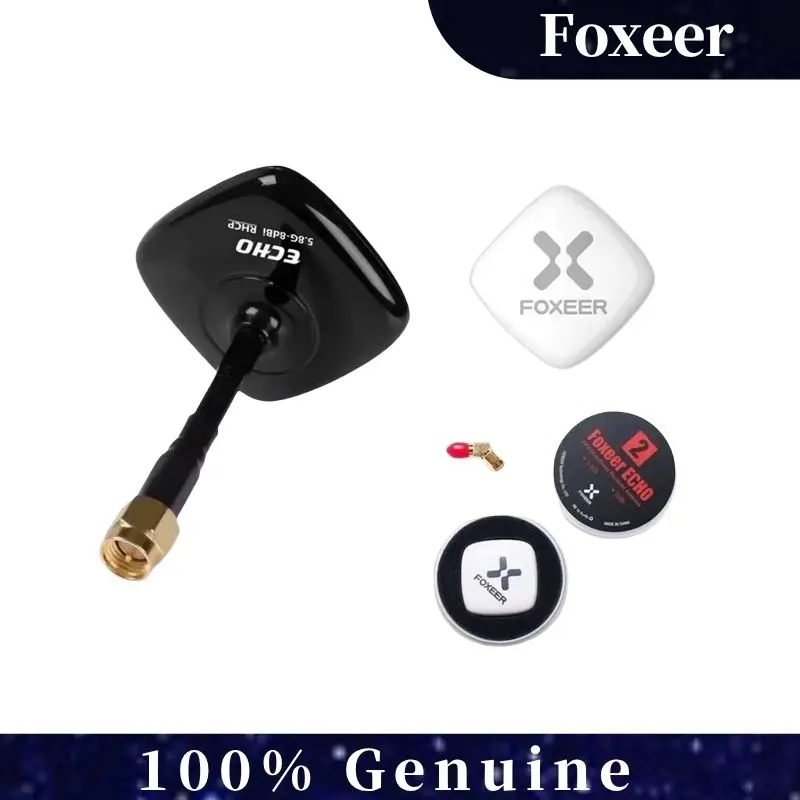 Foxeer Echo V2 2 5.8GHz 9dBi Patch Antenna LHCP RHCP for RC Airplane FPV Racing Freestyle Drones VTX VRX Goggles Monitor
Foxeer Echo V2 2 5.8GHz 9dBi Patch Antenna LHCP RHCP for RC Airplane FPV Racing Freestyle Drones VTX VRX Goggles Monitor