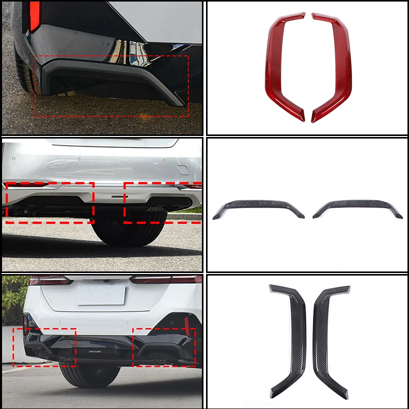 Real Carbon Fiber Exhaust Tail Pipe Trim Cover for BMW 5 Series G60 2024+ M Sport Rear Bumper Decoration 2Pcs/Set
Real Carbon Fiber Exhaust Tail Pipe Trim Cover for BMW 5 Series G60 2024+ M Sport Rear Bumper Decoration 2Pcs/Set
