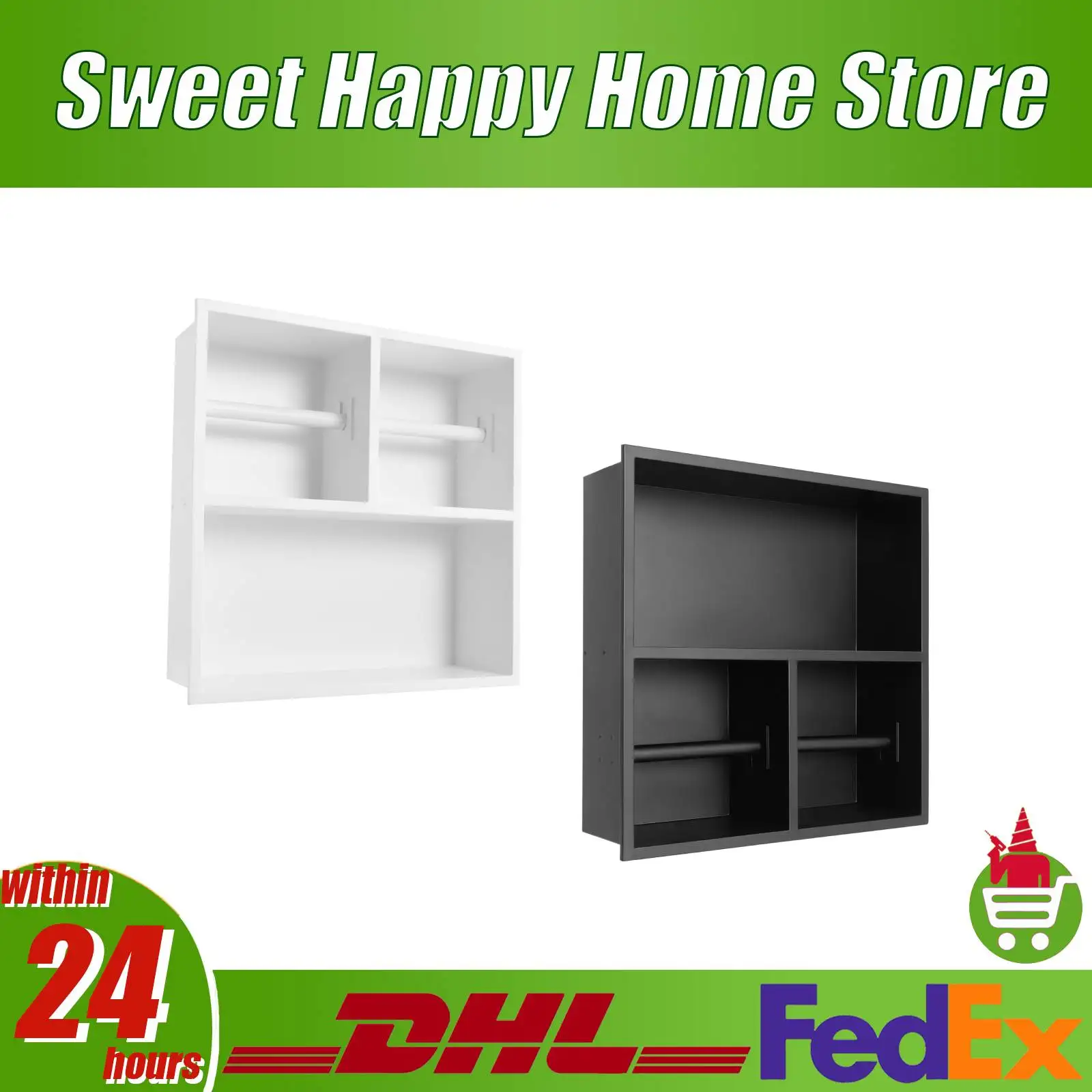 Recessed Dual Toilet Paper Holder 304 Stainless Steel Bathroom Storage Niche 2 Roll Paper Stand Wall Mount
Recessed Dual Toilet Paper Holder 304 Stainless Steel Bathroom Storage Niche 2 Roll Paper Stand Wall Mount