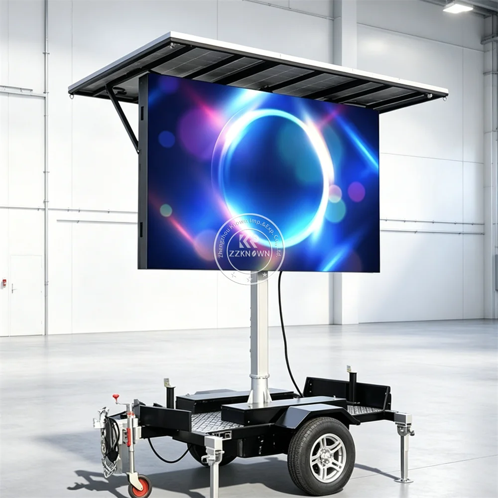 Mobile LED Screen Advertising Trailer Solar Powered Outdoor Digital Billboard Truck Display Trailer For Event Promotion
Mobile LED Screen Advertising Trailer Solar Powered Outdoor Digital Billboard Truck Display Trailer For Event Promotion