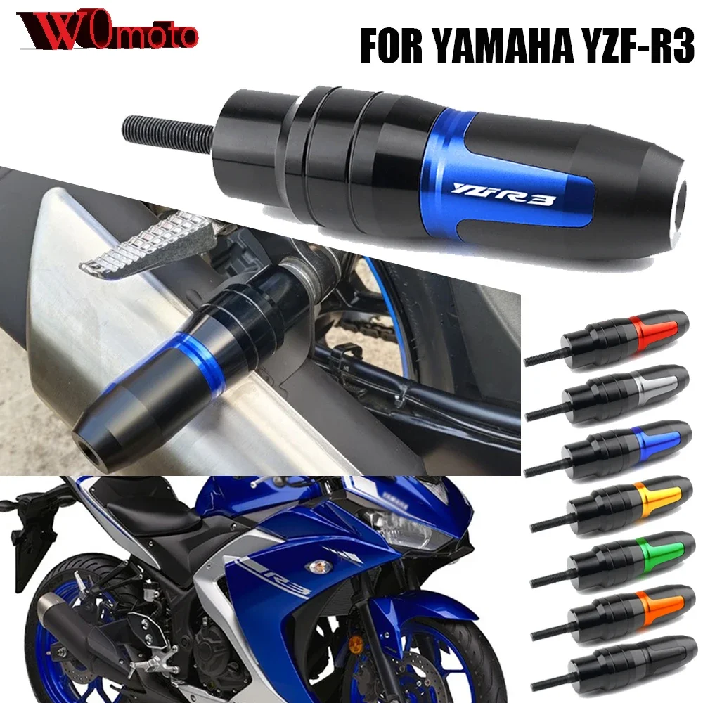 YZF R3 защитная рама для мотоцикла, выхлопная труба, ползунок, защита от падения для YAMAHA YZF-R3 YZFR3, аксессуары
YZF R3 защитная рама для мотоцикла, выхлопная труба, ползунок, защита от падения для YAMAHA YZF-R3 YZFR3, аксессуары