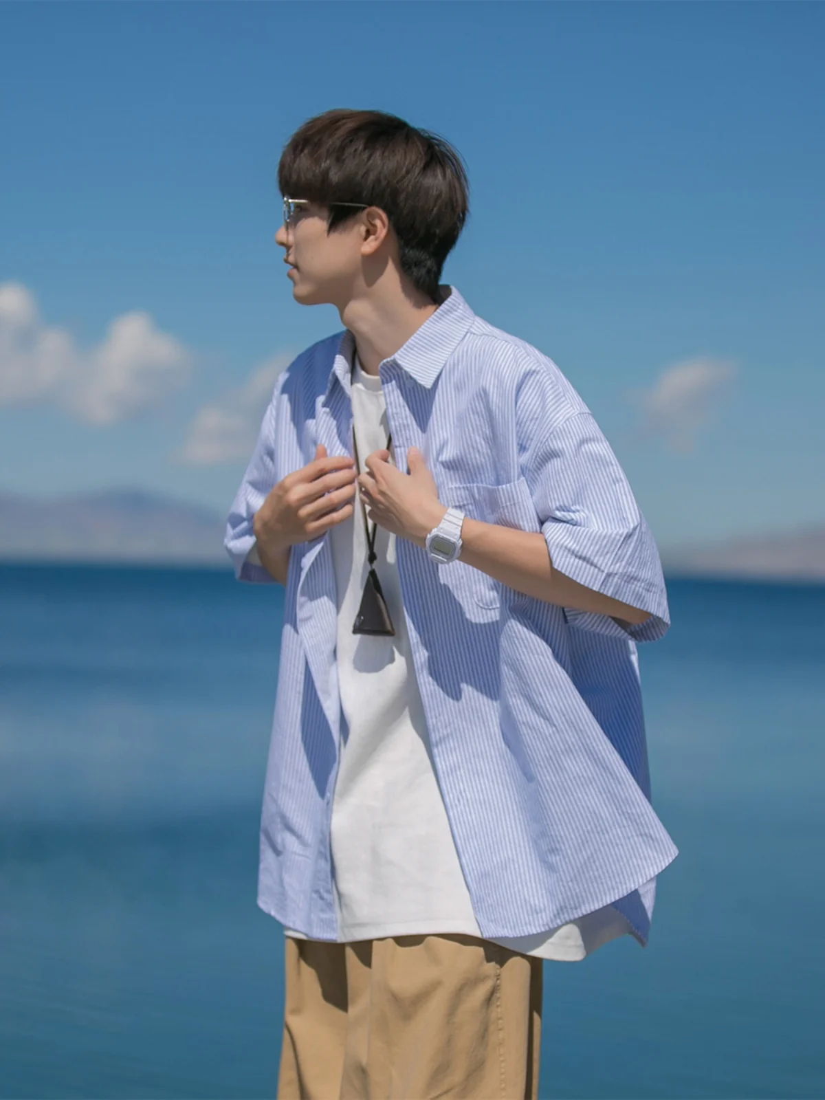 Мужская повседневная футболка ort Sve irt в синюю полоску Summer Faion Sensation f Sve Seven Points, тонкий пе из полиэстера
Мужская повседневная футболка ort Sve irt в синюю полоску Summer Faion Sensation f Sve Seven Points, тонкий пе из полиэстера