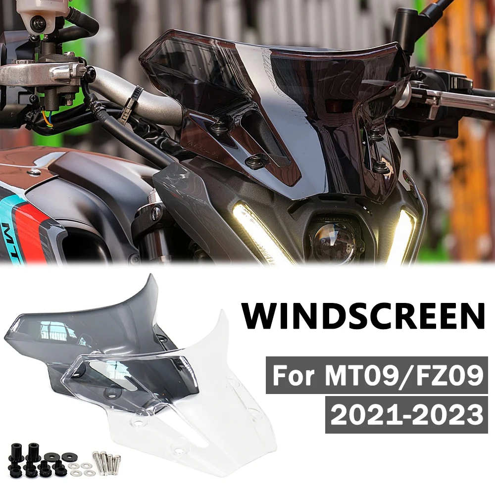 NEW Motorcycle Accessories Windshield Windscreen For Yamaha MT-09 MT09 MT 09 SP V3 2021 2022 2023 Wind Deflectors
NEW Motorcycle Accessories Windshield Windscreen For Yamaha MT-09 MT09 MT 09 SP V3 2021 2022 2023 Wind Deflectors