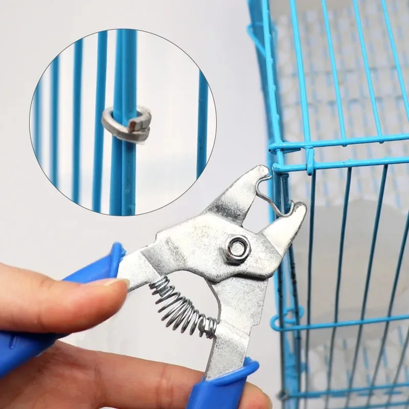 Chicken Bird Cage Clamp Installation Scattered M Nail Pliers Animal Iron Wire Mesh Cages Pliers Rabbit Cage Installation Tools
Chicken Bird Cage Clamp Installation Scattered M Nail Pliers Animal Iron Wire Mesh Cages Pliers Rabbit Cage Installation Tools
