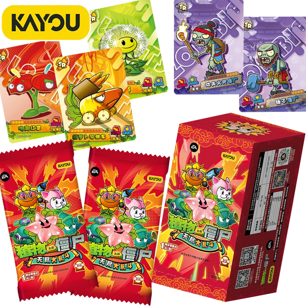 KAYOU Plants Vs. Zombies Коллекционные карты для мальчиков и девочек, высокие партитуры, развлечения, игра-головоломка, изысканные карты, игрушки, подарки
KAYOU Plants Vs. Zombies Коллекционные карты для мальчиков и девочек, высокие партитуры, развлечения, игра-головоломка, изысканные карты, игрушки, подарки