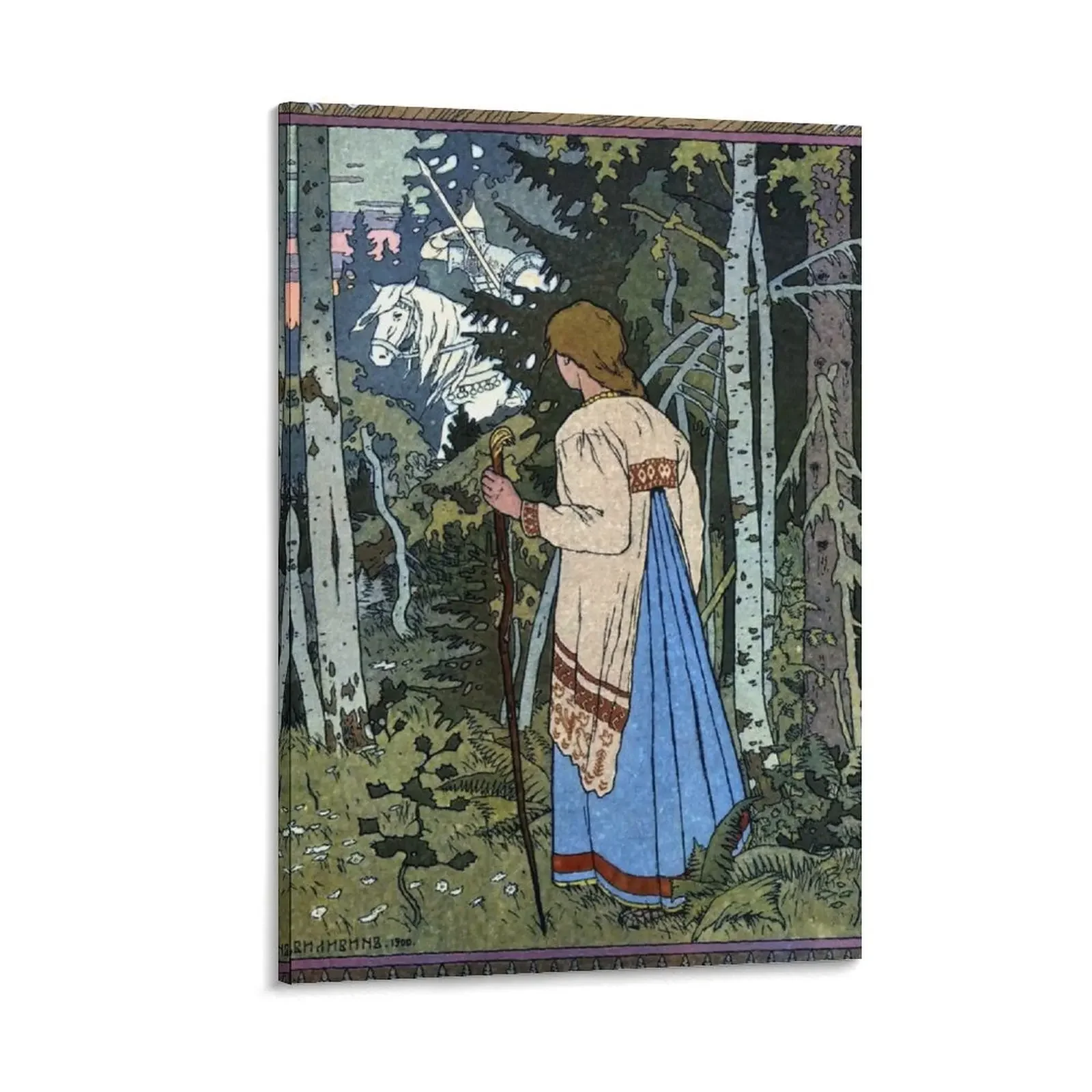 The White Rider - Vasilisa the Beautiful - Ivan Bilibin Canvas Painting room decors aesthetic decorative pictures for the room
The White Rider - Vasilisa the Beautiful - Ivan Bilibin Canvas Painting room decors aesthetic decorative pictures for the room