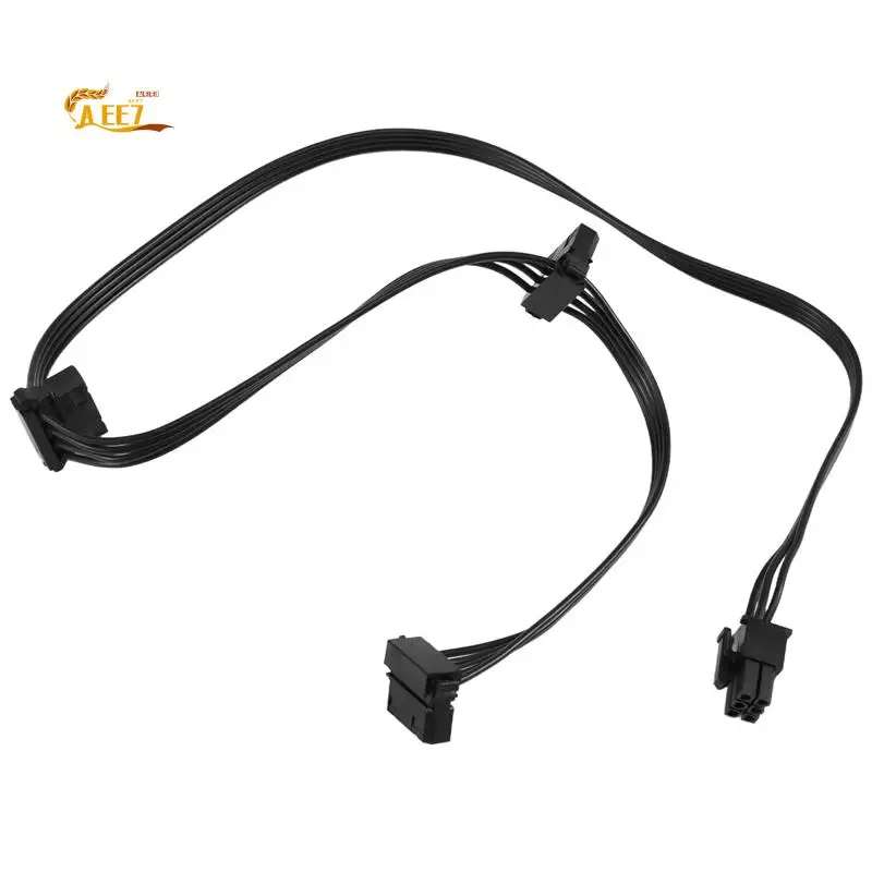 AEE7-Pcie 6 Pin 1 To 3 Molex IDE Power Supply Cable Modular PSU 4 Pin Peripheral For Corsair Axi Series AX1500I AX1200I
AEE7-Pcie 6 Pin 1 To 3 Molex IDE Power Supply Cable Modular PSU 4 Pin Peripheral For Corsair Axi Series AX1500I AX1200I