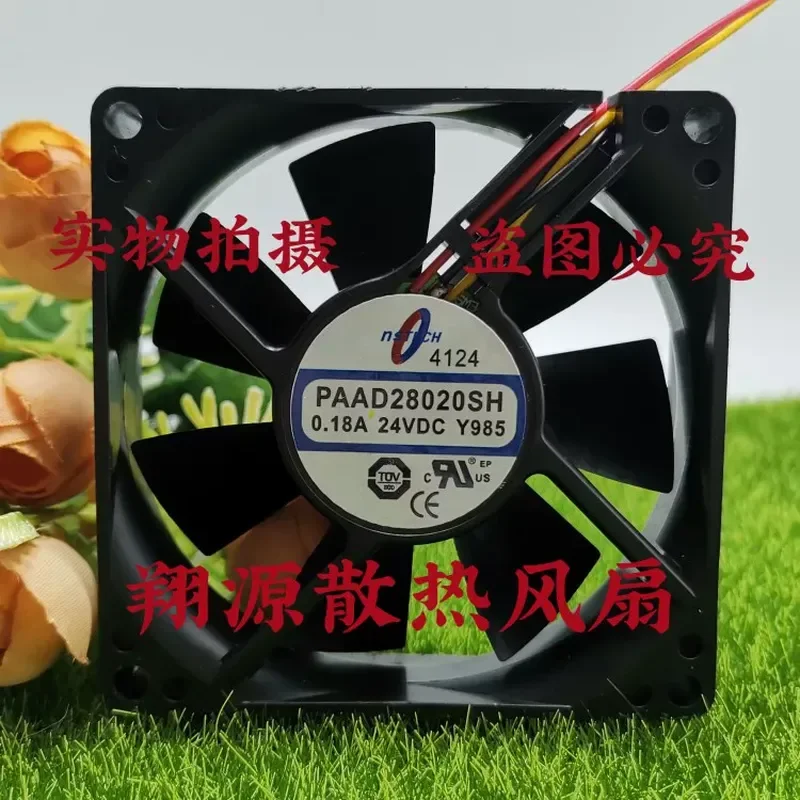 New NSTECH 8020 PAAD28020SH 24V 0.18A Double Ball Cooling Fan for Electronic Devices
New NSTECH 8020 PAAD28020SH 24V 0.18A Double Ball Cooling Fan for Electronic Devices