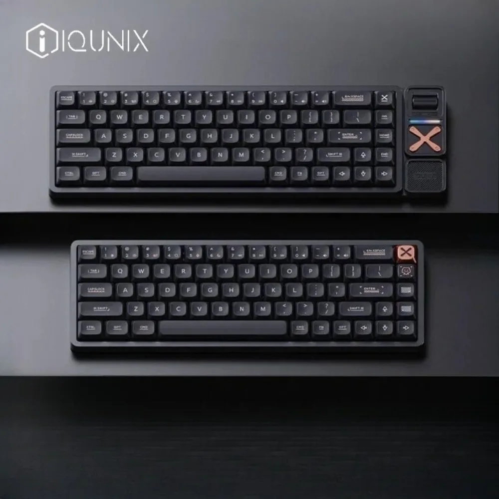 IQUNIX MG65 Mechanical Keyboard 3Mode bluetooth wireless keyboard Low Profile Switch Rgb gaming accessories CNC Aluminum alloy
IQUNIX MG65 Mechanical Keyboard 3Mode bluetooth wireless keyboard Low Profile Switch Rgb gaming accessories CNC Aluminum alloy