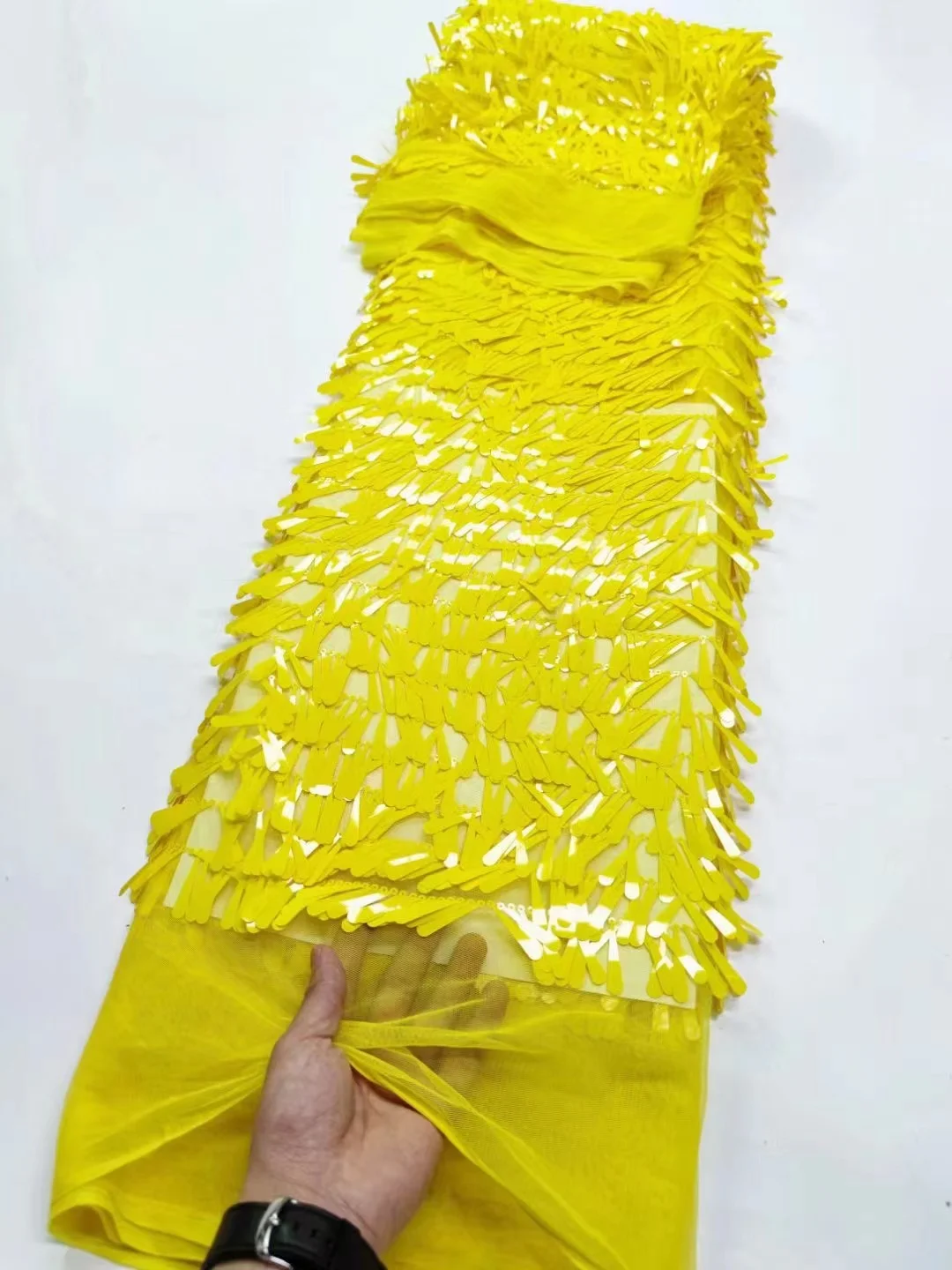 Top Selling French Lace Fabric 3042 With Embroidery African Long Sequins For Wedding Dress Nigerian Tulle Material
Top Selling French Lace Fabric 3042 With Embroidery African Long Sequins For Wedding Dress Nigerian Tulle Material