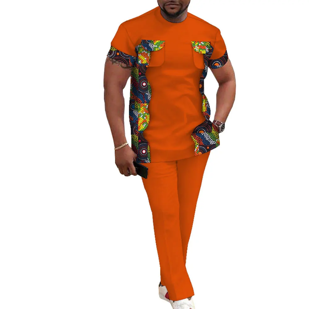 2025 африканский мужской лоскутный повседневный костюм с принтом, мужской халат Bazanrich, уличная мода, комплект из двух предметов, мужская одежда
2025 африканский мужской лоскутный повседневный костюм с принтом, мужской халат Bazanrich, уличная мода, комплект из двух предметов, мужская одежда