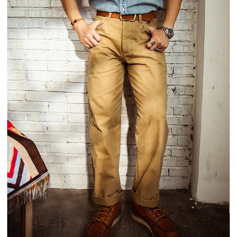 Red Tornado Chino Pants Retro Style Men's Cinch Back Casual Trousers Straight Fit CK-0010
Red Tornado Chino Pants Retro Style Men's Cinch Back Casual Trousers Straight Fit CK-0010