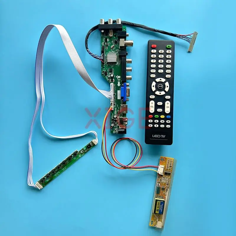 Для LP156WH1 M156NWR1 N156B3 плата драйвера контроллера 1CCFL USB + HDMI + VGA + AV + IR цифровой DVB DIY Kit ЖК-экран LVDS-30Pin 1366*768
Для LP156WH1 M156NWR1 N156B3 плата драйвера контроллера 1CCFL USB + HDMI + VGA + AV + IR цифровой DVB DIY Kit ЖК-экран LVDS-30Pin 1366*768