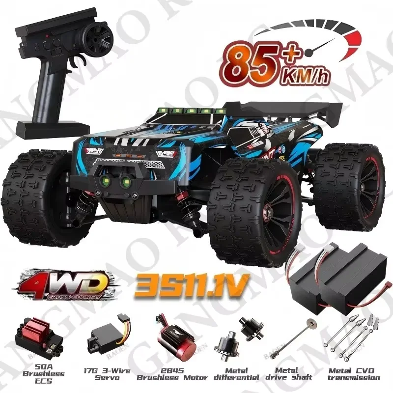4WD Автомобиль с дистанционным управлением Внедорожник 4x4 RC Высокоскоростной багги Супер бесщеточный 50 или 85 км/ч Быстрый дрифт Гоночная игрушка Дети Взрослые
4WD Автомобиль с дистанционным управлением Внедорожник 4x4 RC Высокоскоростной багги Супер бесщеточный 50 или 85 км/ч Быстрый дрифт Гоночная игрушка Дети Взрослые