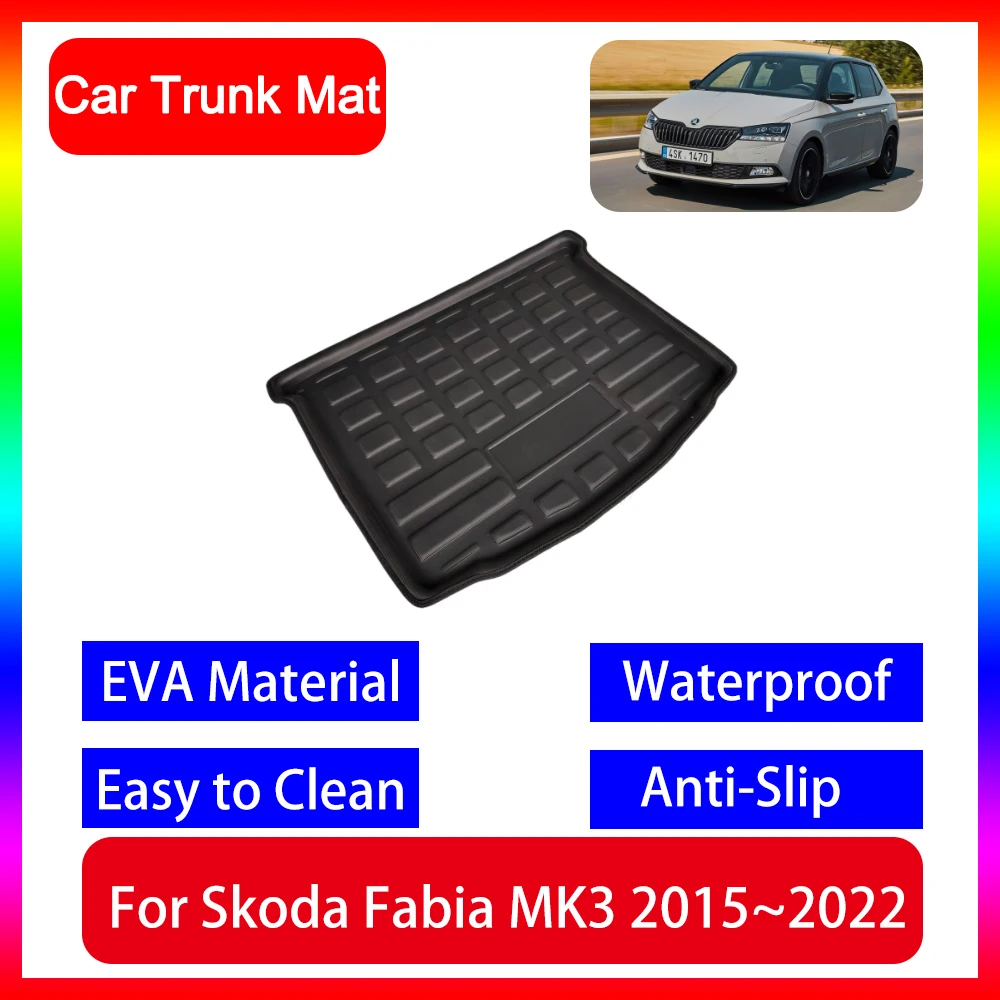 Для Skoda Fabia MK3 NJ 2015 ~ 2022 2018 2019 2021 коврик для багажника автомобиля подкладка для груза коробка водонепроницаемый Противоскользящий защитный коврик для багажника автомобиля
Для Skoda Fabia MK3 NJ 2015 ~ 2022 2018 2019 2021 коврик для багажника автомобиля подкладка для груза коробка водонепроницаемый Противоскользящий защитный коврик для багажника автомобиля
