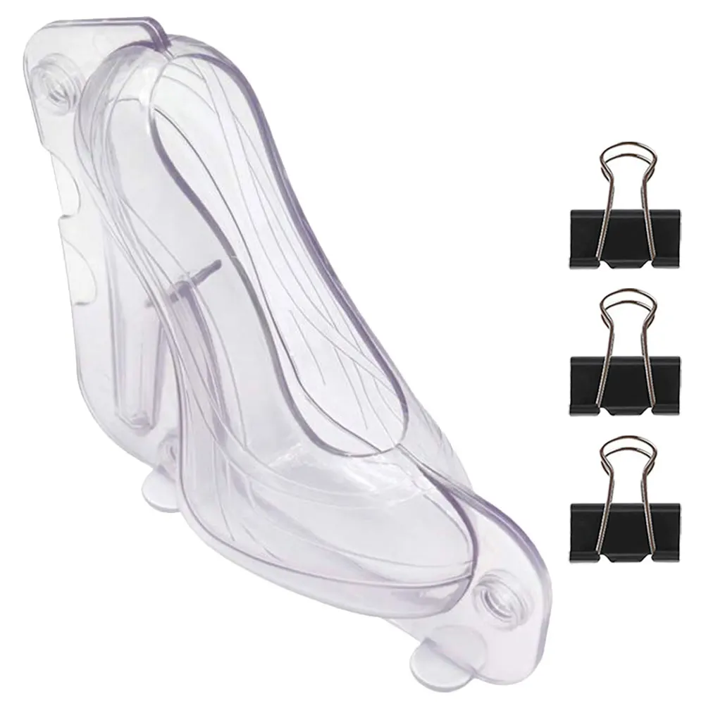 High Heels Mold Large Size Thick Sole 3D Stereoscopic Flexible Plastic Baking Tool Chocolate Cake Fondant Shoe Shape Molds
High Heels Mold Large Size Thick Sole 3D Stereoscopic Flexible Plastic Baking Tool Chocolate Cake Fondant Shoe Shape Molds
