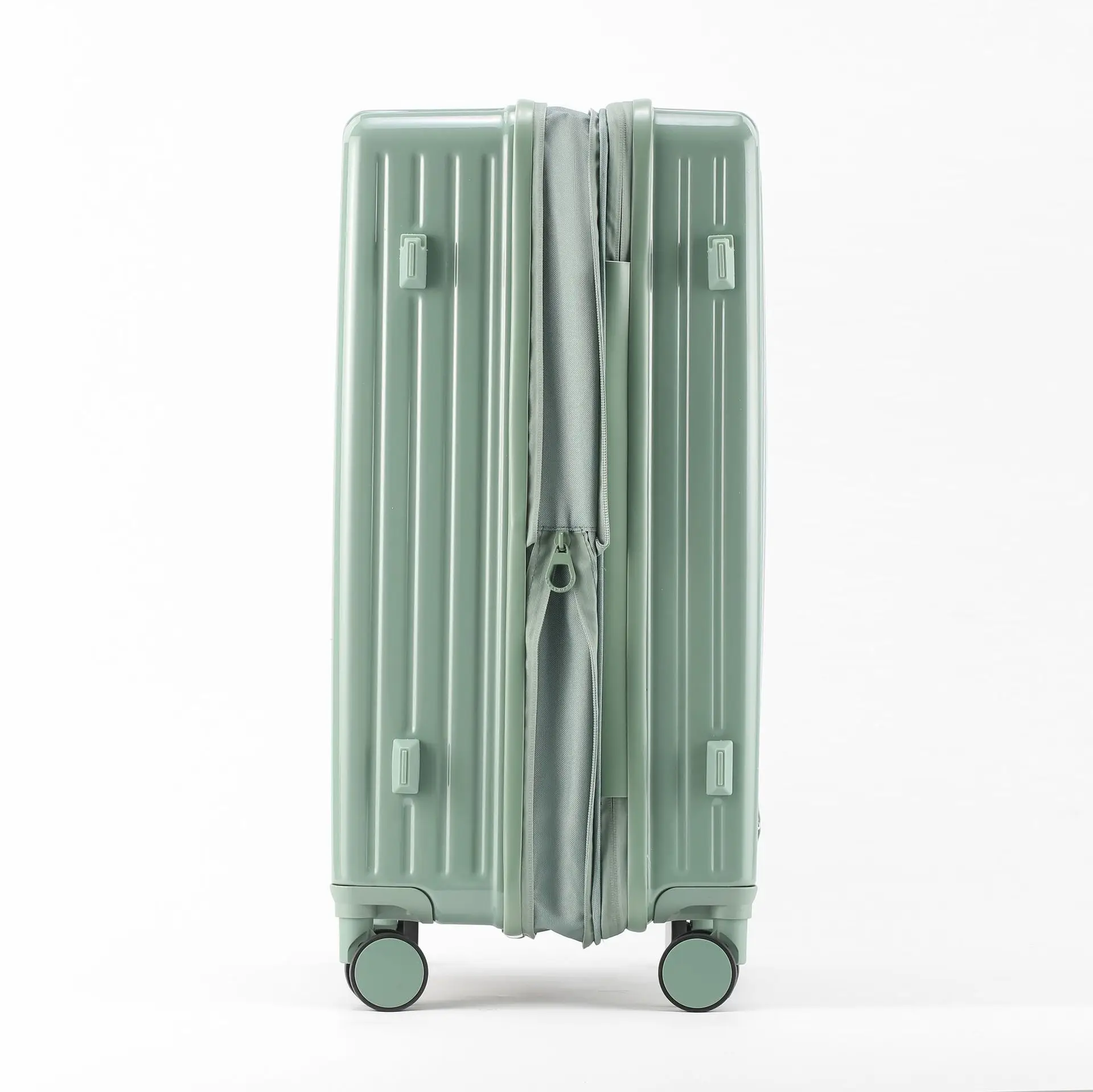 Front opening, multi-function, luggage, cup holder, charging trolley case, universal wheel, student, travel
Front opening, multi-function, luggage, cup holder, charging trolley case, universal wheel, student, travel
