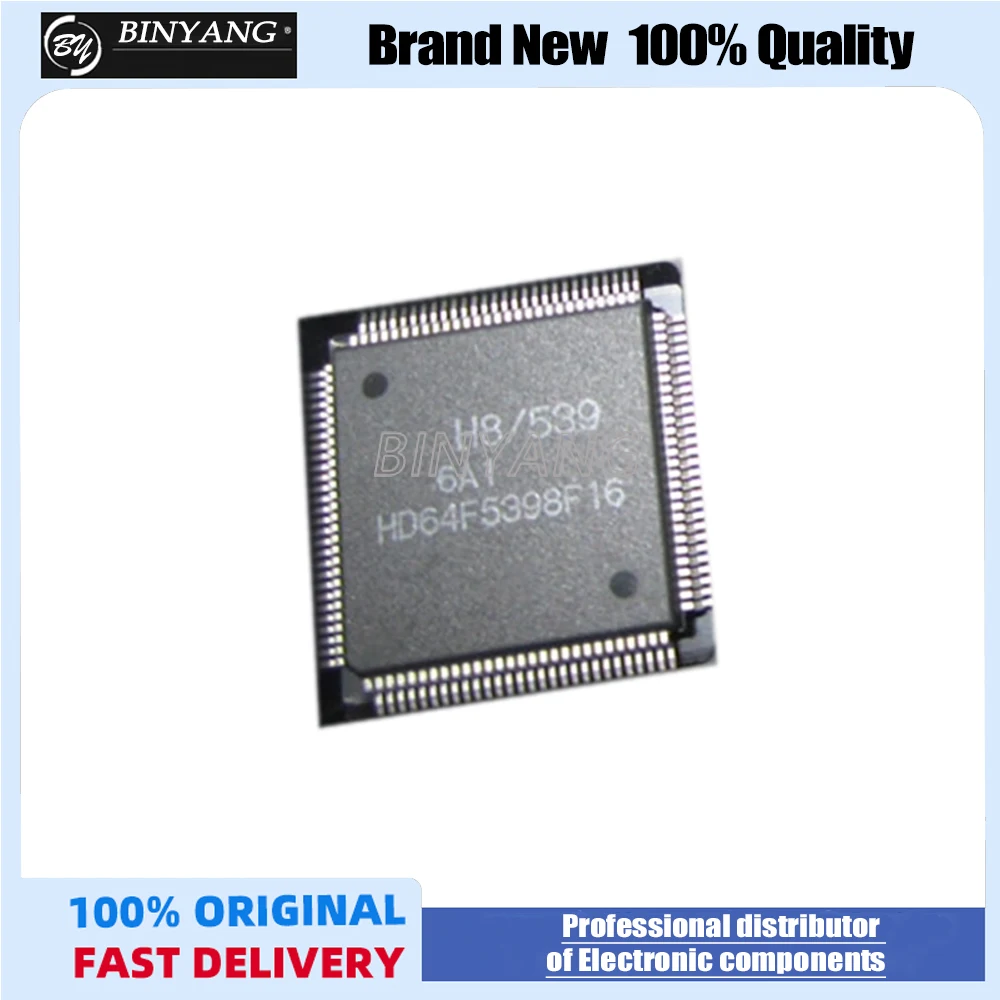 1pcs/lot Original HD64F5398F16 H8/539 QFP-112 64F5398F16
1pcs/lot Original HD64F5398F16 H8/539 QFP-112 64F5398F16