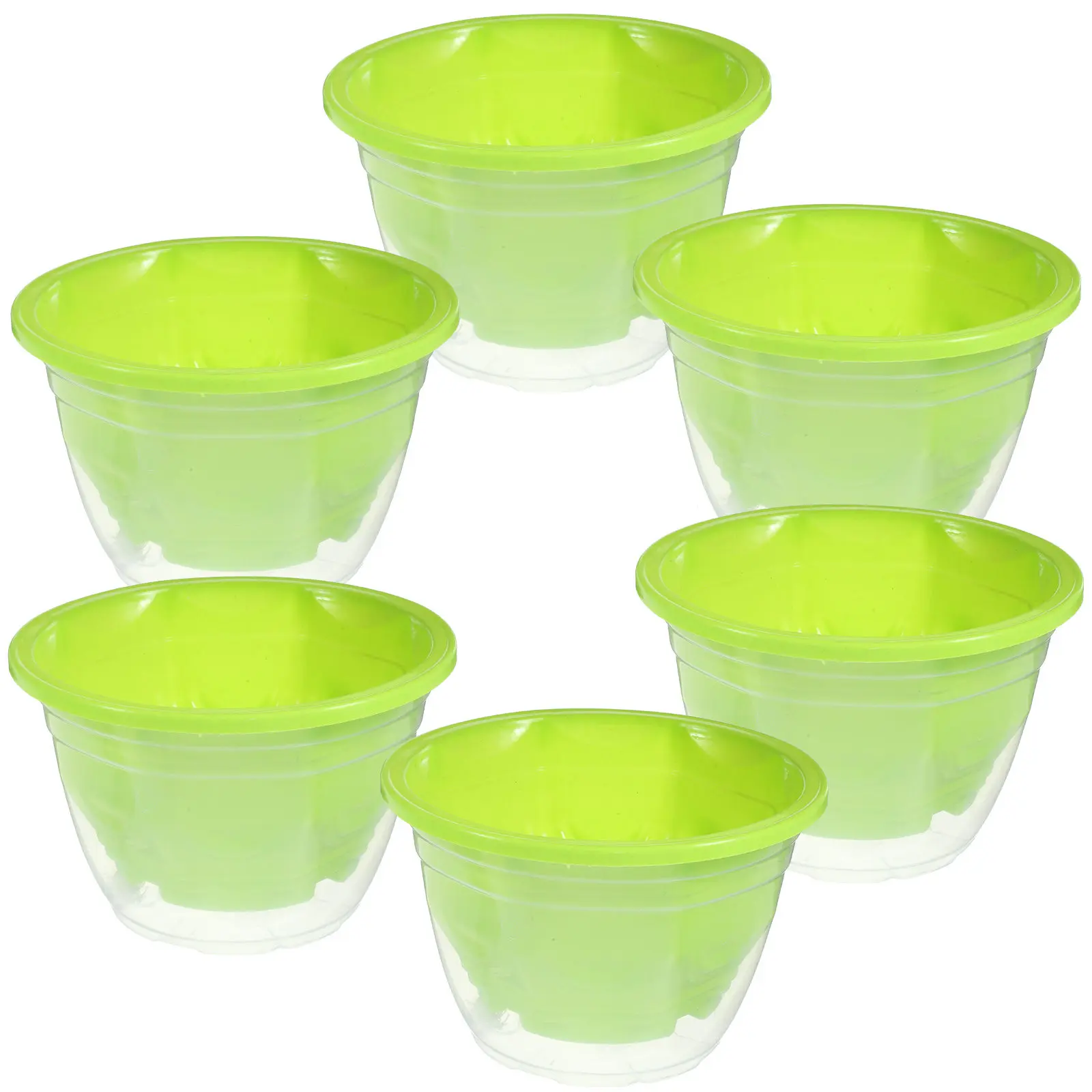 6Sets Self Watering Planters Plastic Flower Pots with Reservoir for Succulents Indoor Plants Easy Care Decorative Planter Home
6Sets Self Watering Planters Plastic Flower Pots with Reservoir for Succulents Indoor Plants Easy Care Decorative Planter Home