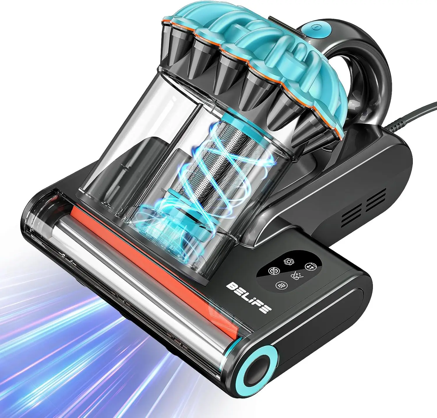 M8 Mattress Vacuum Cleaner with UV, Hot Air & High Heating, 550W 18Kpa Powerful Suction for Bed, Couch, Sofa - Blue
M8 Mattress Vacuum Cleaner with UV, Hot Air & High Heating, 550W 18Kpa Powerful Suction for Bed, Couch, Sofa - Blue